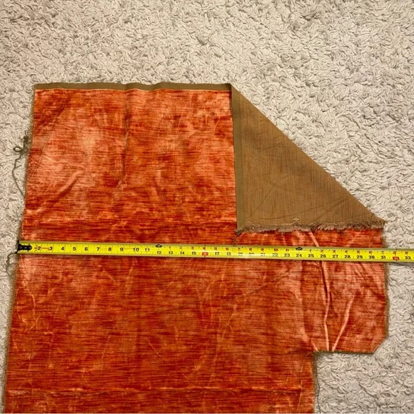 Velvet Upholstery Fabric Remnanats - Picture 4 of 12